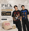 PACK 2 t-shirts achetés + 1 casquette gratuite