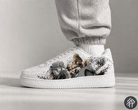 Sneakers Personnalisés Edition Limitée Unisexe Vinland Saga - Thorfinn Customized Anime Sneakers - Handmade - Anime Art