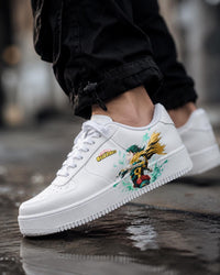 Sneakers Personnalisés Edition Limitée Unisexe My Hero Academia - Deku Customized Anime Sneakers - Handmade - Anime Art