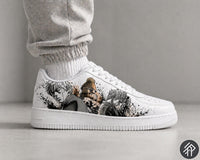 Sneakers Personnalisés Edition Limitée Unisexe Vinland Saga - Thorfinn Customized Anime Sneakers - Handmade - Anime Art