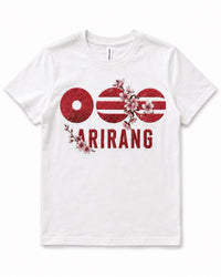 T-Shirt UNISEXE Brodé ARIRANG — BTS Édition Limitée
