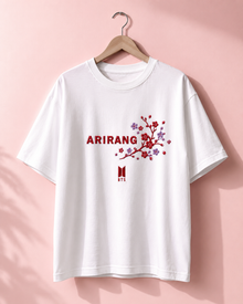 T-Shirt Brodé ARIRANG UNISEXE — BTS Édition Limitée