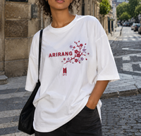 T-Shirt Brodé ARIRANG UNISEXE — BTS Édition Limitée