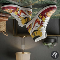 Demon Slayer Sneakers Unisex Rengoku - Customized Anime Sneakers - livraison internationale