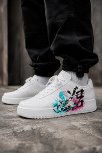 Zoro Sneakers Unisexe Personnalisés Édition Limitée One Piece x Roronoa Zoro - Anime Custom Sneakers - Handmade - Streetwear Edition