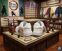 Demon Slayer Sneakers Edition Limitée Unisex Zenitsu & Nezuko - Customized Anime Sneakers - livraison internationale