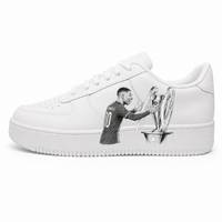 Sneakers Personnalisés B&W Manga Edition Limitée Dembele PSG - Art PSG Edition - UCL version 2 étoiles (Copie)