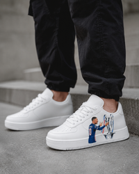 Sneakers Personnalisés Edition Limitée Dembele PSG - Art PSG Edition - UCL version 2 étoiles