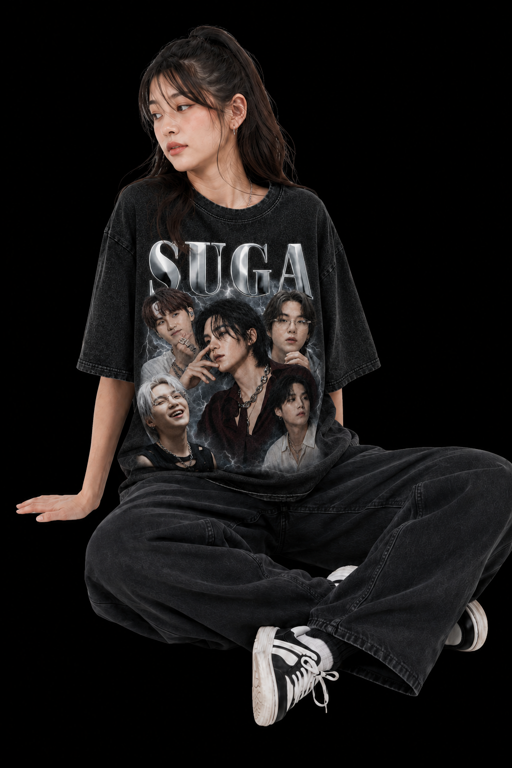 Mannequin portant un t-shirt NTP kpop