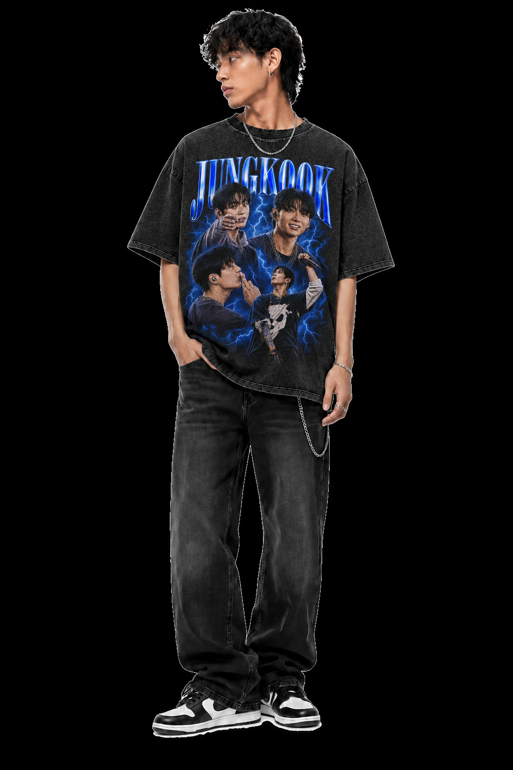 Mannequin portant un t-shirt NTP kpop