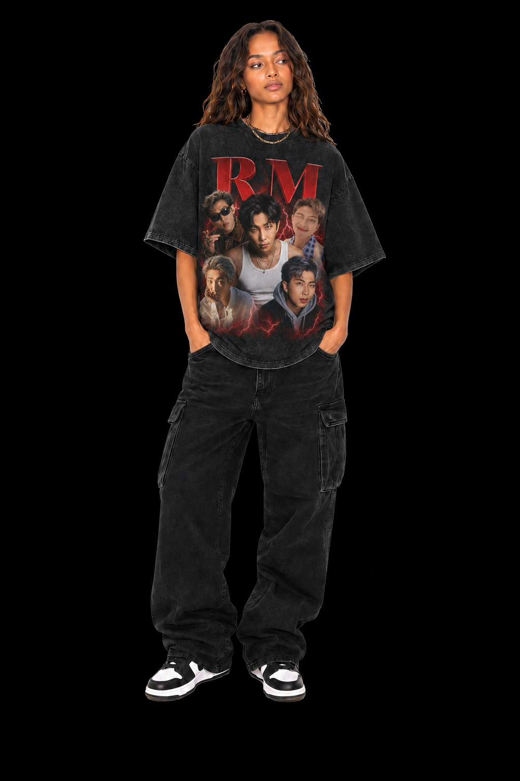 Mannequin portant un t-shirt NTP kpop