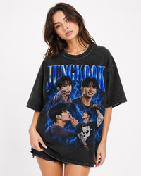 Jungkook T-Shirt UNISEXE BTS Drop 01 Édition Limitée