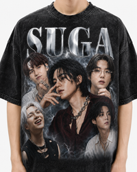 Suga T-Shirt UNISEXE BTS Drop 01 Édition Limitée