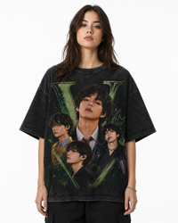 Taehyung, V T-Shirt UNISEXE BTS Drop 01 Édition Limitée Taehyung