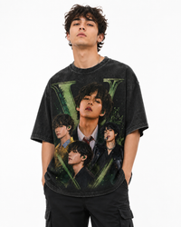 Taehyung, V T-Shirt UNISEXE BTS Drop 01 Édition Limitée Taehyung